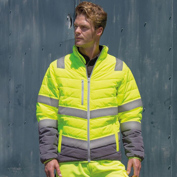 Soft padded safety jacket Thumbnail