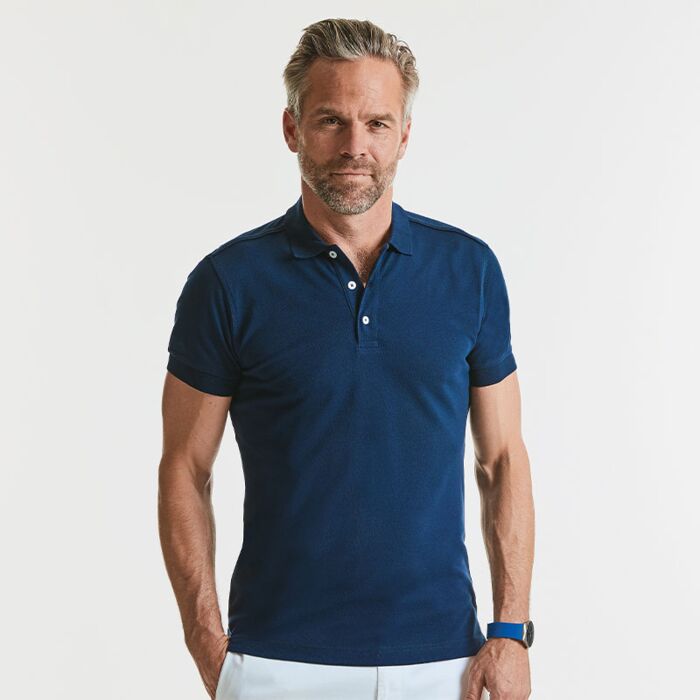Stretch slim fit polo Thumbnail