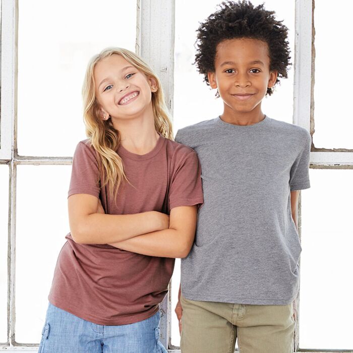 Youth triblend short sleeve tee Thumbnail